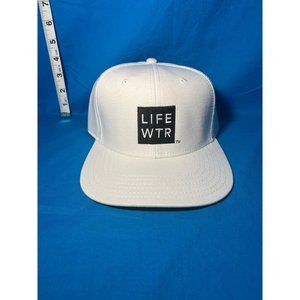 LIFE WTR Hat White Colorful Rainbow New SnapBack Life Water